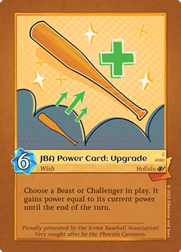 JBA Power Card: Upgrade